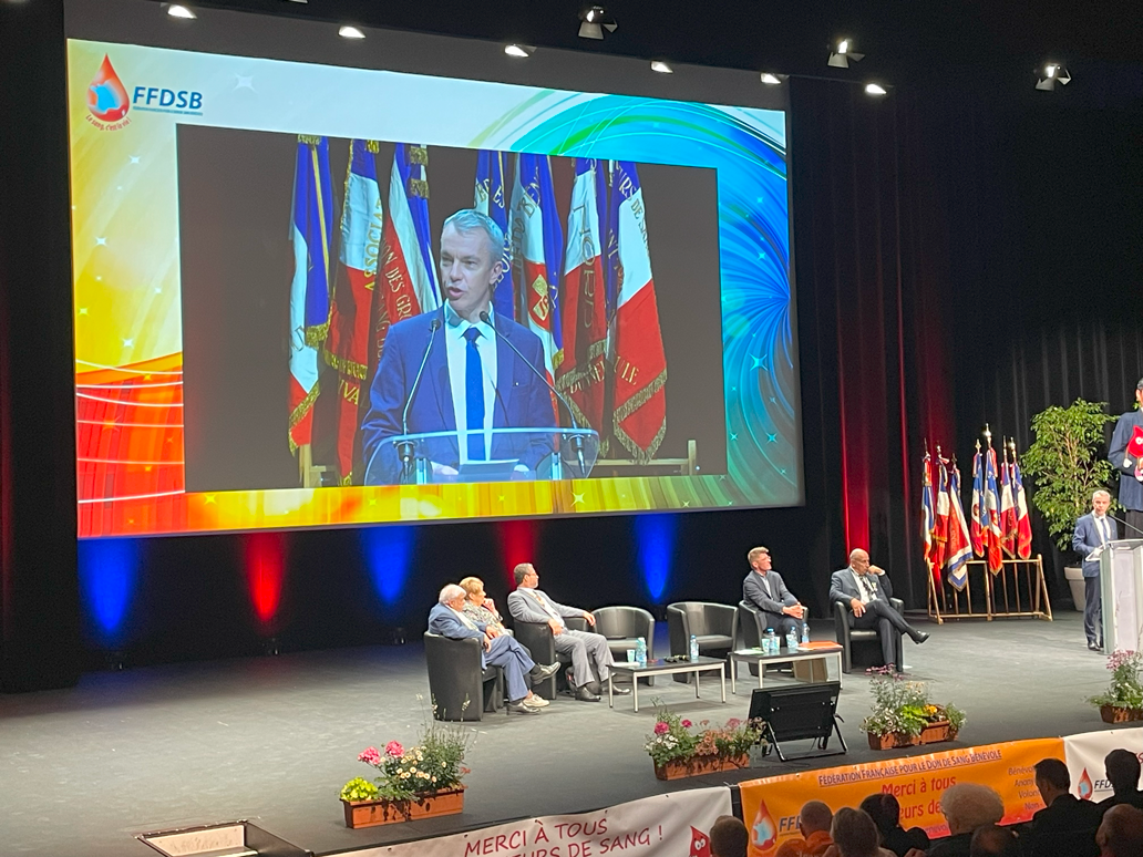 Frédéric Pacoud, président de l'EFS